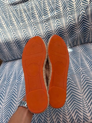 Alpargatas Crema Talla 44