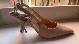 Zapatos de tacón Marypaz beige con caja