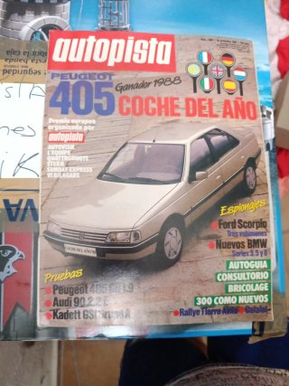 Revistas de coches año 89/90