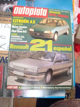 Revistas de coches año 89/90