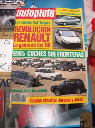 Revistas de coches año 89/90