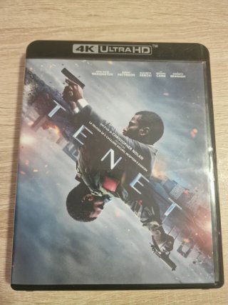 Tenet Blu-Ray Extra Scenes Audio En/Fr/It/Hi/Ta