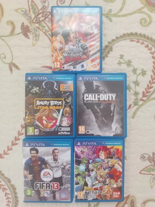 Pack 5 Juegos PS Vita