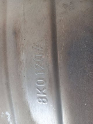 Tubo escape 8k0253411 8k0120a audi a4 ber. 92679