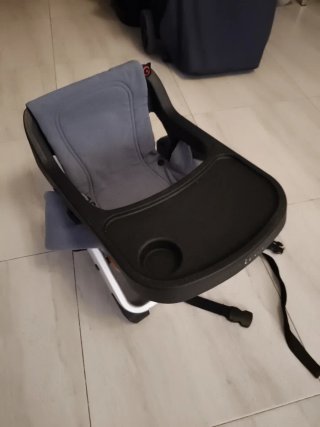 Trona portátil plegable