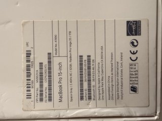 MacBook Pro para piezas