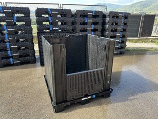 PALLET BOX LOGÍSTICA INDUSTRIAL 114×119×115 CM