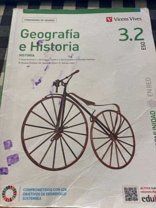 Geografía e historia, 3 ESO, Comunidad de Madri...