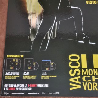 Locandina Vasco Rossi Il Mondo Che Vorrei Live