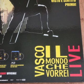 Locandina Vasco Rossi Il Mondo Che Vorrei Live