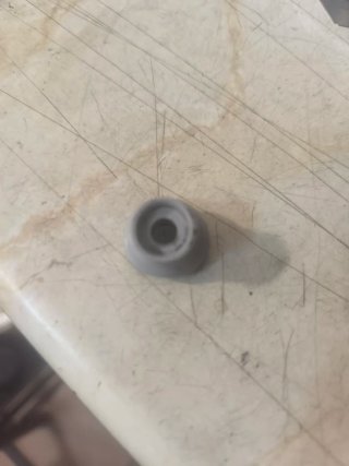 Pieza de repuesto para silla gris