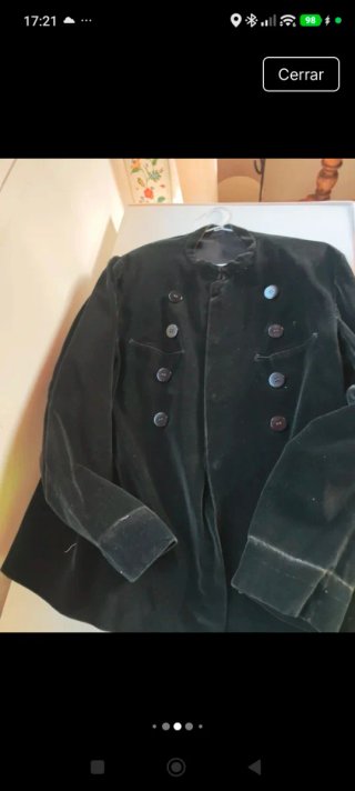 Chaqueta Comparsa Estudiantes Negra