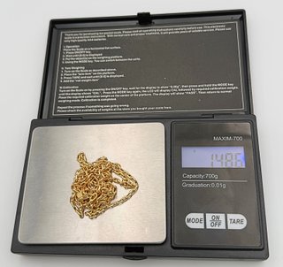 Cadena forzada oro 18k 14.86 gr