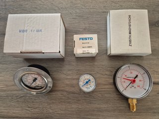 Set 3 Manometri Aria Compressa - compressore