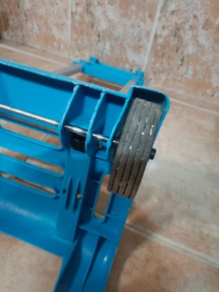 Porta mochila Perona azul