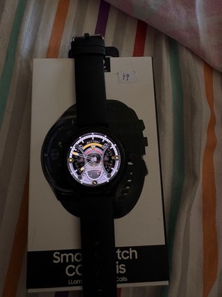 Smartwatch COOL Iris Negro/Azul Marino