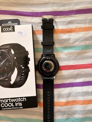 Smartwatch COOL Iris Negro/Azul Marino