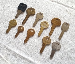 Chiavi Master Lock assortite lucchetti vari pz.340