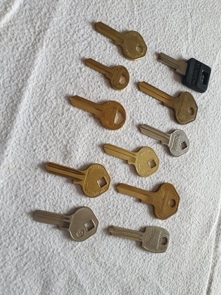 Chiavi Master Lock assortite lucchetti vari pz.340