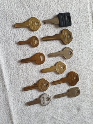 Chiavi Master Lock assortite lucchetti vari pz.340