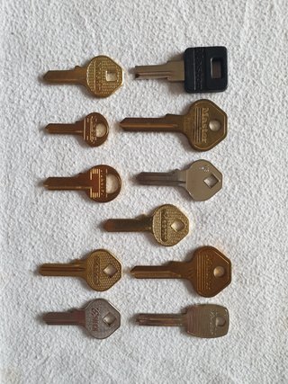 Chiavi Master Lock assortite lucchetti vari pz.340