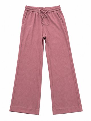 Conjunto rosa blazer + pantalón ancho