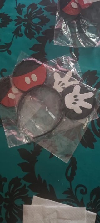 Diademas Disney Lentejuelas Mickey Mouse