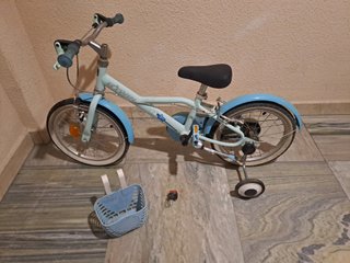 Bicicleta niña + ruedines aprendizaje CHOLLO!!