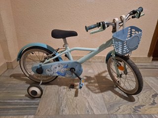 Bicicleta niña + ruedines aprendizaje CHOLLO!!