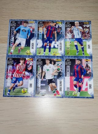 Lote 150 cromos Megacracks Panini 26-27