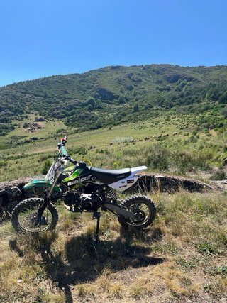 Malcor XZ1 Motocross Verde y Blanca