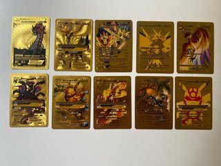 Cartas Pokémon Doradas EX