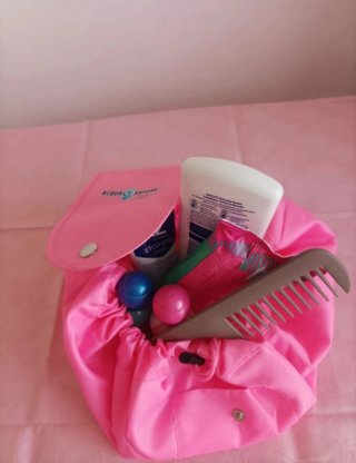 Pochette morbida colore rosa