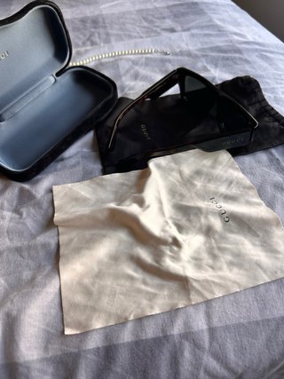 Gafas de sol Gucci Marrón y Negro