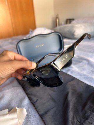 Gafas de sol Gucci Marrón y Negro