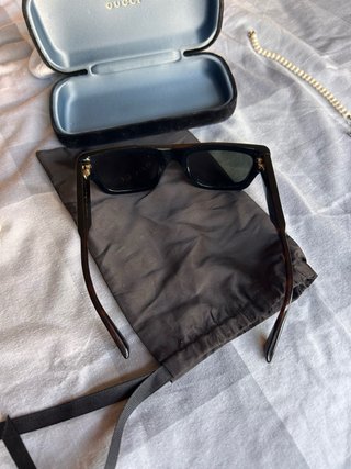 Gafas de sol Gucci Marrón y Negro