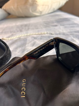 Gafas de sol Gucci Marrón y Negro