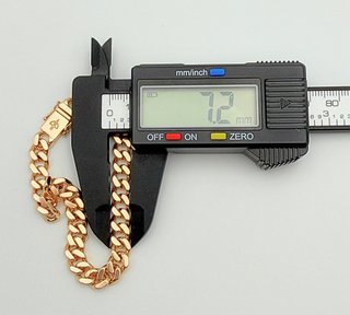 Esclava Oro 18k Barbada 32.02 gr