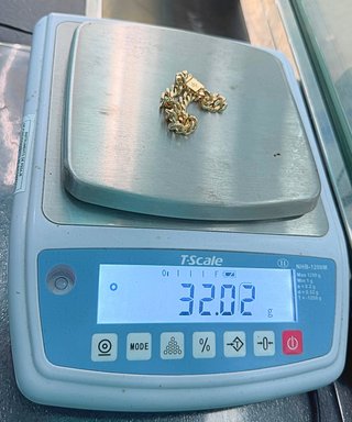 Esclava Oro 18k Barbada 32.02 gr