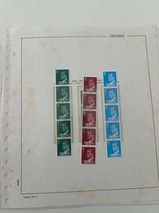 Sellos España 1979 Hojas Filabo