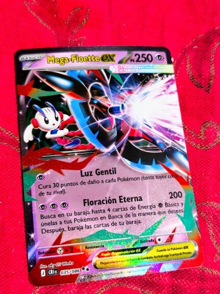 Carta Pokémon Mega-Floette EX 035/086