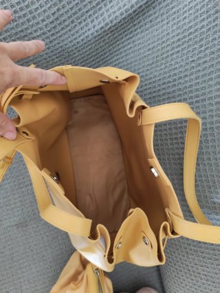 Bolso Amarillo/ mostaza Paco Martínez