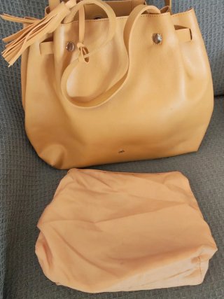 Bolso Amarillo/ mostaza Paco Martínez