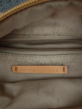 Bolso Amarillo/ mostaza Paco Martínez