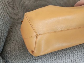 Bolso Amarillo/ mostaza Paco Martínez