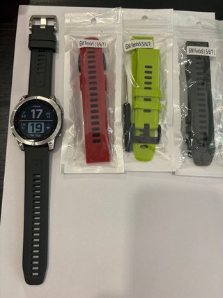 Garmin Fenix 7 Plata y Negro