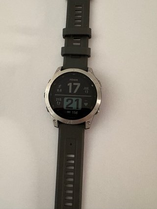 Garmin Fenix 7 Plata y Negro