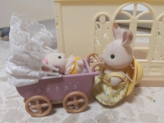 Guardería Sylvanian Families + Conejita