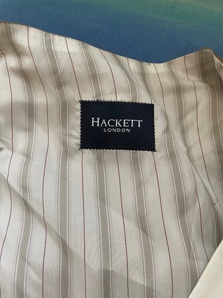 HACKETT. Chaleco beige hombre. Talla L. Nuevo