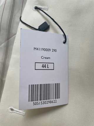 HACKETT. Chaleco beige hombre. Talla L. Nuevo
